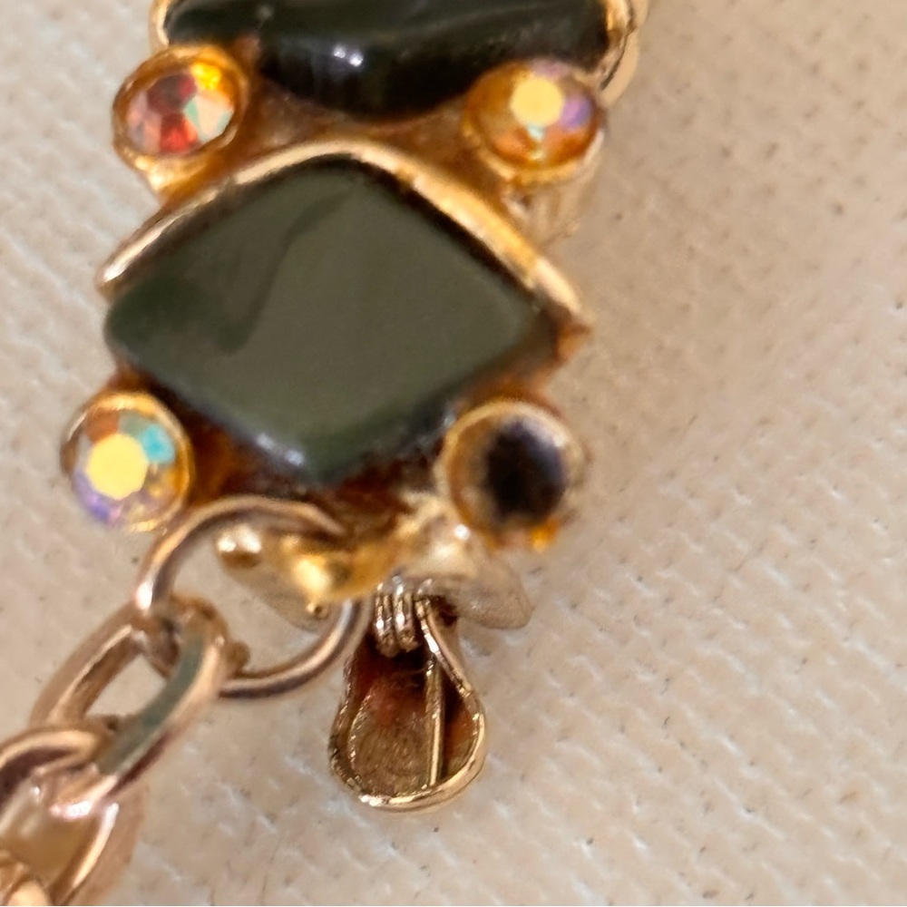 Vintage Sweater Clip   Double Brooch - Picture 10 of 14